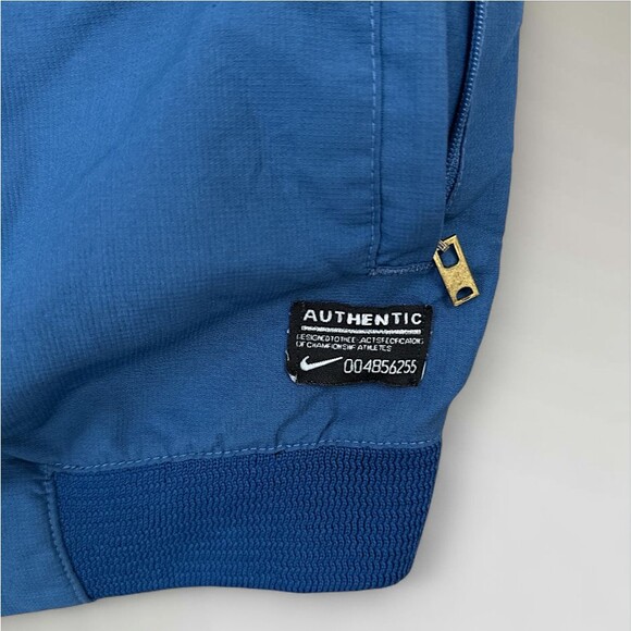 Nike Men's FC Barcelona Jacket Blue Qatar Airways Full Zip Soccer Sz Small - Picture 3 of 13